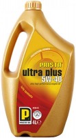 Купить моторное масло Prista Ultra Plus 5W-40 4L  по цене от 892 грн.
