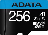 Купить карта памяти A-Data Premier microSD UHS-I Class10 (Premier microSDXC UHS-I Class10 256Gb) по цене от 921 грн.