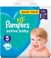 Купить подгузники Pampers Active Baby 5 (/ 64 pcs) по цене от 760 грн.