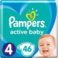 Купить подгузники Pampers Active Baby 4 (/ 46 pcs) по цене от 459 грн.