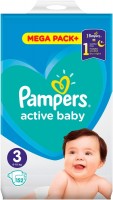 Купить подгузники Pampers Active Baby 3 (/ 152 pcs) по цене от 1649 грн.