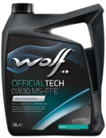Купить моторное масло WOLF Officialtech 0W-30 MS-FFE 5L  по цене от 1652 грн.