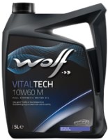 Купить моторное масло WOLF Vitaltech 10W-60 M 5L  по цене от 1477 грн.