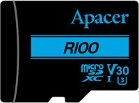 Купить карта памяти Apacer microSDXC R100 UHS-I U3 Class 10 по цене от 244 грн.