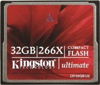 Купить карта памяти Kingston CompactFlash Ultimate 266x (32Gb) по цене от 700 грн.