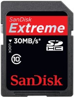 Купить карта памяти SanDisk Extreme SDHC Class 10 по цене от 317 грн.