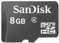 Купить карта памяти SanDisk microSDHC Class 4 (8Gb) по цене от 170 грн.