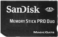 Купить карта памяти SanDisk Memory Stick Pro Duo по цене от 1399 грн.