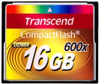 Купить карта памяти Transcend CompactFlash 600x (16Gb) по цене от 686 грн.
