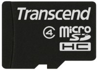 Купить карта памяти Transcend microSDHC Class 4 (4Gb) по цене от 378 грн.