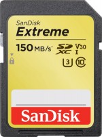 Купить карта памяти SanDisk Extreme SDXC Class 10 UHS-I U3 150MB/s по цене от 1845 грн.
