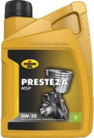 Купить моторное масло Kroon Presteza MSP 0W-20 1L  по цене от 402 грн.