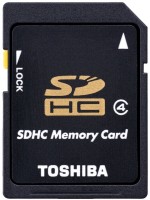 Купить карта памяти Toshiba SDHC Class 4 (8Gb) по цене от 355 грн.