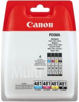 Купить картридж Canon CLI-481 MULTI 2101C005: цена от 1658 грн.