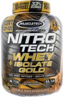 Купить протеин MuscleTech Nitro Tech Whey Plus Isolate Gold по цене от 3945 грн.