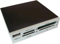 Купить картридер / USB-хаб Gembird FDI2-ALLIN1-S  по цене от 259 грн.