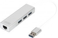 Купить картридер / USB-хаб Digitus DA-70250-1: цена от 1092 грн.