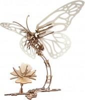 Купить 3D пазл UGears Mechanical Butterfly: цена от 974 грн.