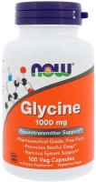 Купить аминокислоты Now Glycine 1000 mg (100 cap) по цене от 490 грн.