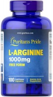 Купить аминокислоты Puritans Pride L-Arginine 1000 mg (100 cap) по цене от 782 грн.