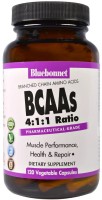 Купить аминокислоты Bluebonnet Nutrition BCAAs 4-1-1 Ratio (120 cap) по цене от 1366 грн.