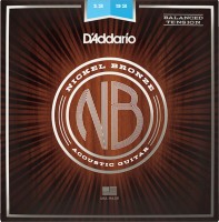Купить струны DAddario Nickel Bronze Balanced 12-52  по цене от 448 грн.