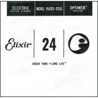 Купить струны Elixir Electric Optiweb Nickel Plated Steel Single 24: цена от 124 грн.