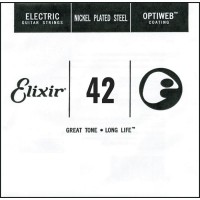 Купить струни Elixir Electric Optiweb Nickel Plated Steel Single 42: цена от 124 грн.