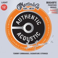 Купить струны Martin Authentic Acoustic Flexible Core 92/8 Phosphor Bronze 12-54  по цене от 385 грн.