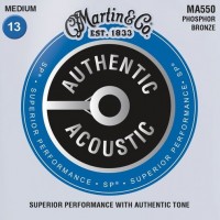 Купить струны Martin Authentic Acoustic SP Phosphor Bronze 13-56: цена от 370 грн.