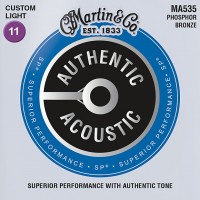 Купить струны Martin Authentic Acoustic SP Phosphor Bronze 11-52: цена от 356 грн.