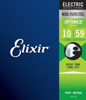 Купить струны Elixir Electric 7-String Optiweb Light/Heavy 10-59: цена от 922 грн.