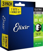 Купить струны Elixir Electric Optiweb Super Light 9-42 (3-Pack): цена от 1530 грн.