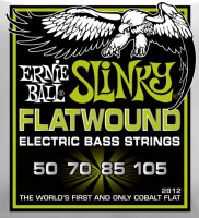 Купить струны Ernie Ball Slinky Flatwound Bass 50-105: цена от 2345 грн.