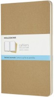 Купить блокнот Moleskine Set of 3 Dots Cahier Journals Large Beige: цена от 675 грн.