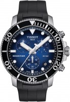 Купить наручные часы TISSOT Seastar 1000 Chronograph T120.417.17.041.00: цена от 20990 грн.