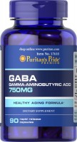 описание, цены на Puritans Pride GABA 750 mg