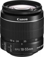 Купить объектив Canon 18-55mm f/3.5-5.6 EF-S IS II: цена от 5000 грн.