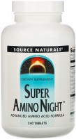Купить аминокислоты Source Naturals Super Amino Night (60 cap) по цене от 442 грн.