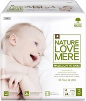 Купить подгузники Nature Love Mere Magic Soft Fit Diapers M (/ 24 pcs) по цене от 435 грн.