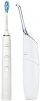 Купить электрическая зубная щетка Philips Sonicare AirFloss Pro/Ultra HX8494: цена от 9186 грн.