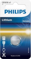 Купить аккумулятор / батарейка Philips 1xCR1616: цена от 46 грн.
