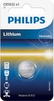Купить аккумулятор / батарейка Philips 1xCR1632: цена от 48 грн.