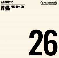 Купить струны Dunlop Phosphor Bronze Single 26  по цене от 86 грн.