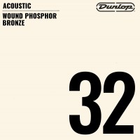 Купить струны Dunlop Phosphor Bronze Single 32  по цене от 98 грн.