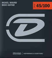 Купить струны Dunlop Nickel Wound 5-String Bass 45-100  по цене от 1370 грн.