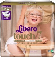 Купить подгузники Libero Touch Open 7 (/ 34 pcs) по цене от 977 грн.