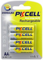 Купить аккумулятор / батарейка Pkcell 4xAA 2000 mAh  по цене от 371 грн.