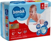 Купить подгузники Bambik Super Dry Diapers 4 (/ 36 pcs) по цене от 225 грн.