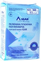 Купить подгузники IGAR Underpads 60x60 (/ 15 pcs) по цене от 169 грн.